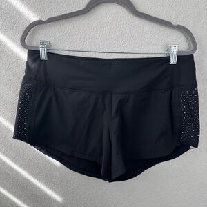 Lululemon Athletica Black Performance Athletic Shorts